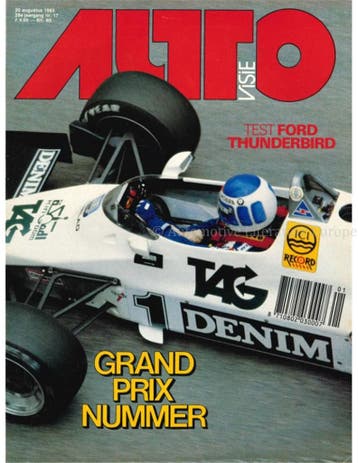 1983 AUTOVISIE MAGAZINE 17 NEDERLANDS, Nieuw, Author