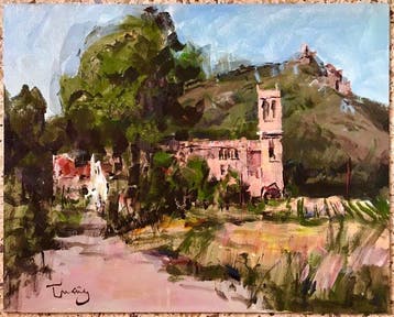 Josep Cruañas Fages (1942) - El castellot y El Maset dels