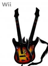 MarioWii.nl: Guitar Hero Guitar Bestickerd - iDEAL!, Spelcomputers en Games, Ophalen of Verzenden, Zo goed als nieuw