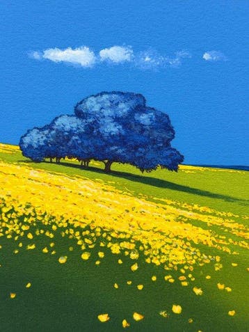 Giò Mondelli (XX) - Alberi blu