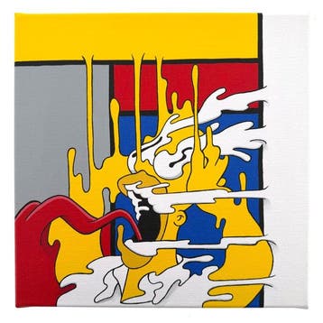 PAAPI (1986) - Losing my Mind (Homer Simpson) x Mondriaan
