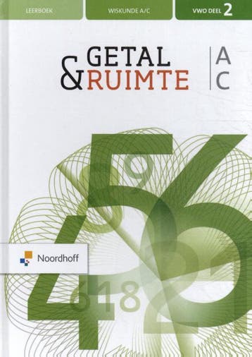 9789001735326 Getal  Ruimte vwo deel 2 wiskunde a/c Leerboek, Boeken, Verzenden, Zo goed als nieuw, J.H. Dijkhuis