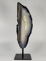 Unique - Agate on stand Gepolijste - Hoogte: 260 mm -