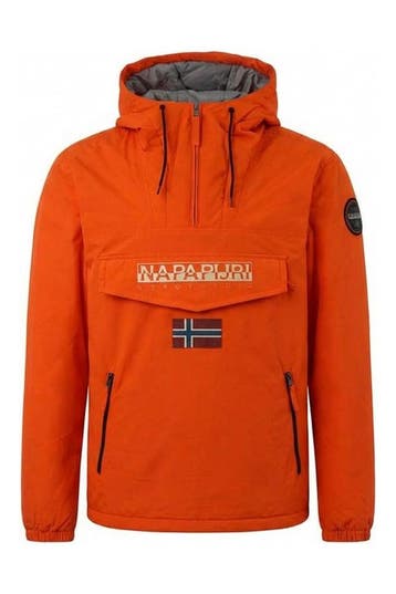 Napapijri Winterjas in maat M Oranje, Verzenden, Zo goed als nieuw, Overige kleuren, Napapijri