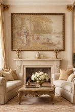 Wandtapijt (2) - 156 cm - 210 cm - Groot museaal formaat