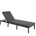 Comfortabel Verstelbaar Tuinligbed Dik Kussen 59x198cm, Tuin en Terras, Tuinstoelen, Verzenden, Nieuw