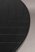 2dekans | Dutchbone Class Eettafel Rond 120 cm Acaciahout, Huis en Inrichting, Tafels | Eettafels, Ophalen of Verzenden, Zo goed als nieuw