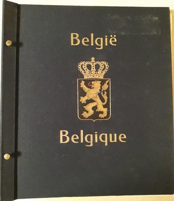 België 1870/1968 - Verzameling Back-of-Book in album, met, Gestempeld