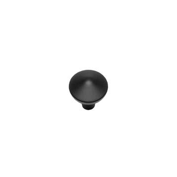 Intersteel Meubelknop puntrond ø25mm - mat zwart, Verzenden, Nieuw