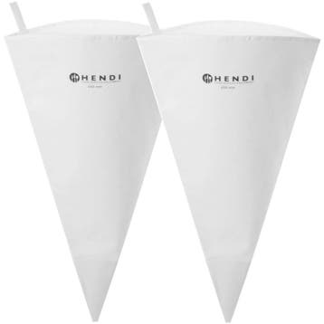Spuitzakken | KitchenLine | Katoen | 2 Stuks | 450mm HENDI, Verzenden, Nieuw in verpakking