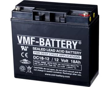 VMF AGM Deep Cycle accu | DC18-12 | 12V 18Ah, Ophalen of Verzenden, Nieuw