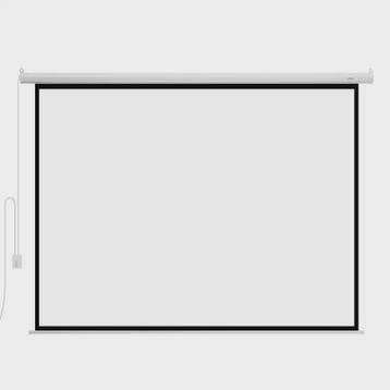Gemotoriseerd Projectiescherm 120 inch 4:3 4K 1080 HD met Af, Audio, Tv en Foto, Beamers, Verzenden, Nieuw
