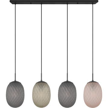 LED Hanglamp - Hangverlichting - Trion Feget - E27 Fitting -, Ophalen of Verzenden, Nieuw, Metaal