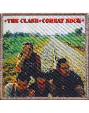 The Clash - Combat Rock - patch officiële merchandise, Verzamelen, Ophalen of Verzenden, Nieuw, Kleding