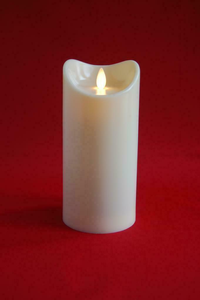 Realistische kaars 18,5 cm., Diversen, Kerst, Nieuw, Ophalen of Verzenden