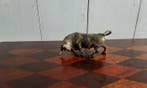 P. Chenet - Beeld, stier - 7 cm - Brons, Antiek en Kunst