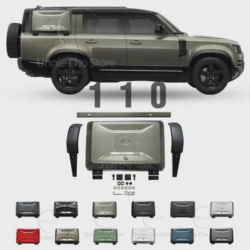 Opbergbox voor Land Rover Defender 110 - Dakmontage met slot, Verzenden, Nieuw