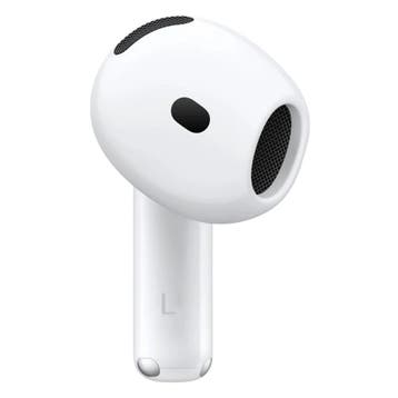 Origineel – Linker AirPod 4 zonder ANC – L/R via balans, Gebruikt, Ophalen of Verzenden, Apple, In oorschelp (earbud)