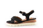 Tamaris Sandalen in maat 37 Blauw, Tamaris, Sandalen of Muiltjes, Zo goed als nieuw, Verzenden