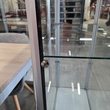 PROFESSIONELE glazen vitrinekast, Ophalen of Verzenden, Nieuw
