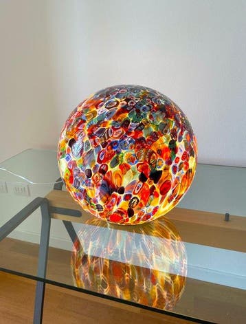 MIMU interior - Tafellamp - Murrine Millefiori groot D40 -