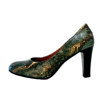 Groene/petrol Di Lauro pumps - Maat 39, Nieuw