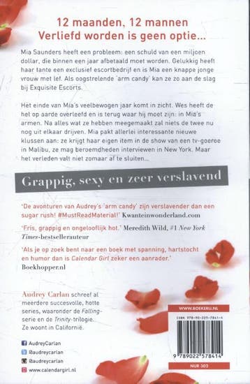 Lang en gelukkig - oktober/november/december / Calendar Girl, Verzenden, Gelezen, Audrey Carlan