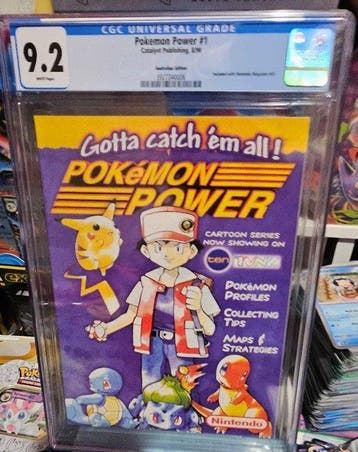 Pokémon Power #1 (August 1998, Catalyst Publishing) CGC, Nieuw