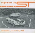 1969 Reglement 11e Internationale Sauerland Rally, Boeken, Auto's | Folders en Tijdschriften, Verzenden, Gelezen, Overige merken