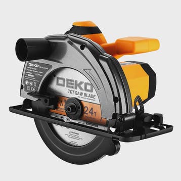 DEKO Elektrische Cirkelzaag 1500W - 185mm Multifunctioneel m, Verzenden, Nieuw