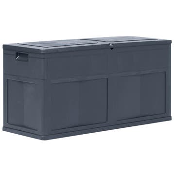 vidaXL Opbergkist 320 L zwart, Tuin en Terras, Verzenden, Nieuw
