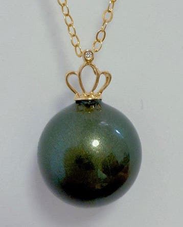 Zonder minimumprijs - Ketting met hanger - 18 karaat Geel, Sieraden, Tassen en Uiterlijk, Antieke sieraden