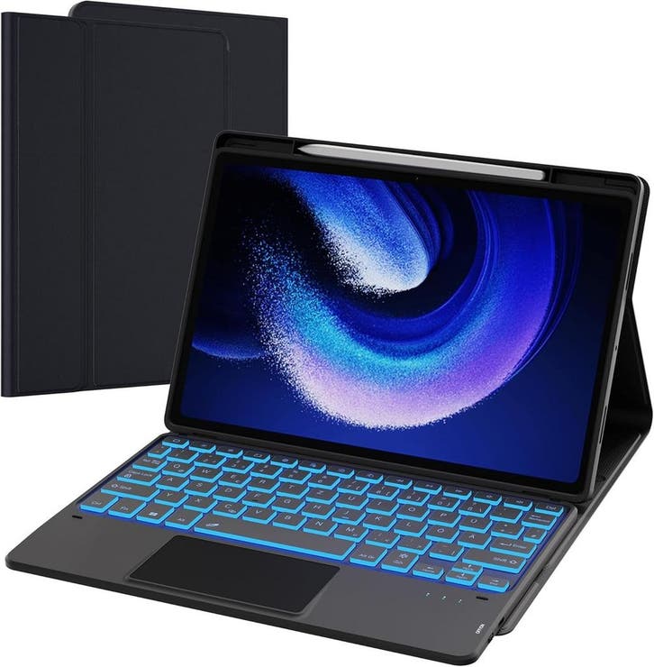 Xiaomi Pad 6 Cover met Touchpad | Tweedekansje | OP=OP, Computers en Software, Tablet-hoezen, 11 inch, Nieuw, Bescherming voor- en achterkant