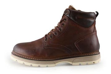 Nelson Veterboots in maat 43 Cognac, Overige kleuren, Verzenden, Boots, Zo goed als nieuw