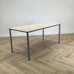 Eromes kantinetafel 160x80 cm, Ahorn - grijs, Ophalen of Verzenden, Gebruikt, Bureau