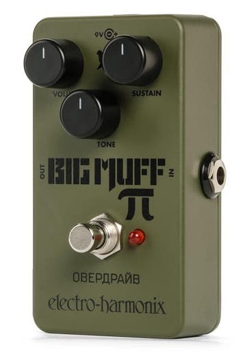 Electro Harmonix GREEN RUSSIAN BIG MUFF PI, Verzenden, Nieuw