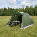 vidaXL Tunneltent Groen 361 x 235 x 147 cm, Verzenden, Nieuw, Tot en met 2