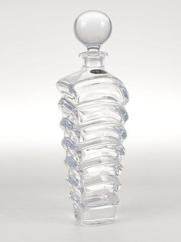 Fles - Kristal - Boheems kristallen fles