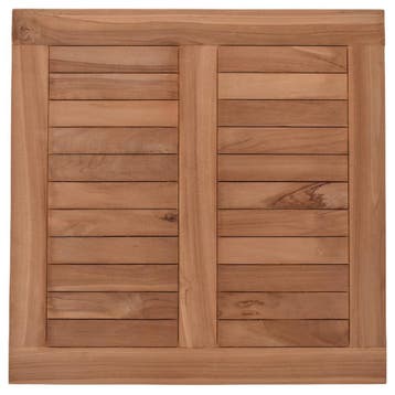 Tafelblad teakhout vierkant 70 x 70 cm en 3 cm dik - teak, Tuin en Terras, Tuintafels, Ophalen of Verzenden, Nieuw, Vierkant, Teakhout