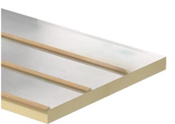 Renovatieplaat 2400x1200x40mm Rd:1.81 (=2,88 mÂ²), Nieuw, Hardschuim (Pir), Minder dan 5 m², Dakisolatie