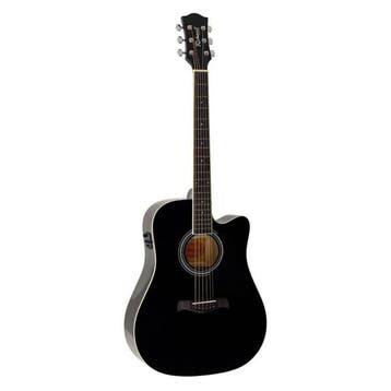 Richwood RD-12-CEBK Dreadnought Akoestische Gitaarset, Ophalen of Verzenden, Nieuw