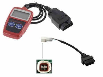 Yamaha motorbike handscanner, voor diverse modellen, 4 pin k, Motoren, Ophalen of Verzenden