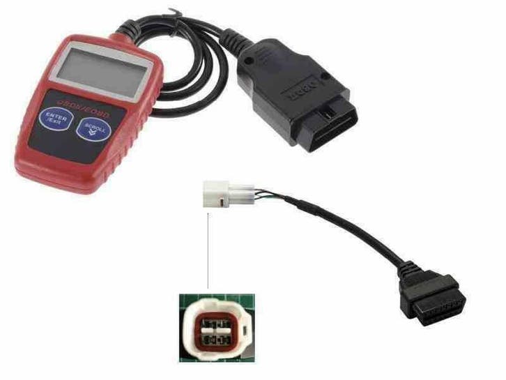 Yamaha motorbike handscanner, voor diverse modellen, 4 pin k, Motoren, Accessoires | Onderhoudsmiddelen, Ophalen of Verzenden