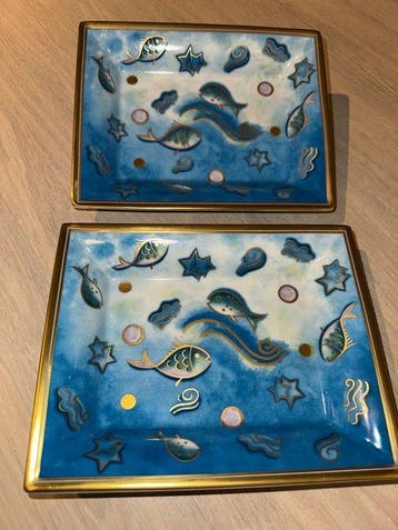 Decoratief dienblad (2) - Limoges - Patek Philippe Limoges