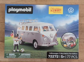 Playmobil - 72272 - Playmobil Volkswagen 72272 T1 Bus Netto
