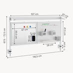 Bureau organizer Virvik wit [en.casa], Verzenden, Nieuw