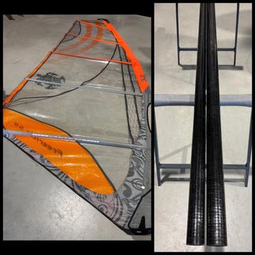 Bic Freeride 5.8 + 430 SDM C30, Watersport en Boten, Ophalen of Verzenden, Nieuw