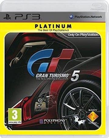 Gran Turismo 5 (Platinum) [PS3], Ophalen of Verzenden, Nieuw