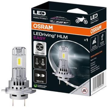 Osram H7/H18 LEDriving HLM Easy Motorlamp, Verzenden