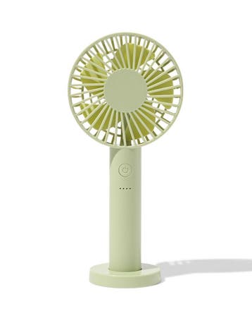 HEMA Handventilator 11.5x23.5cm groen, Verzenden, Nieuw
